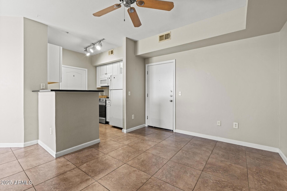 Kitchen and Living Room