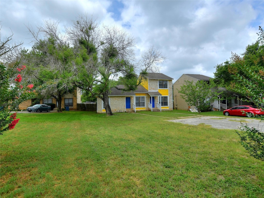 View of front of house featuring a front yard and