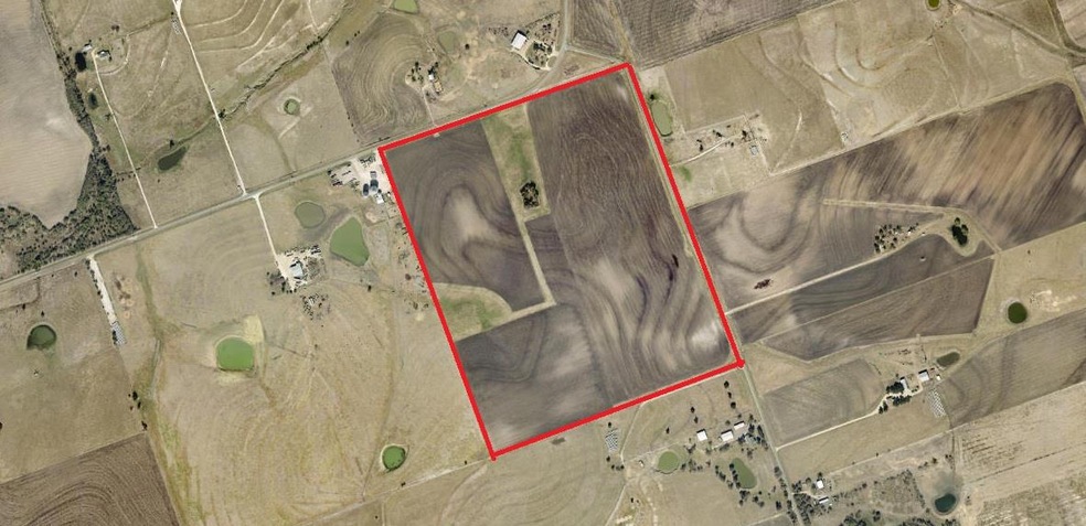 Map / location with property boundaries highlighted