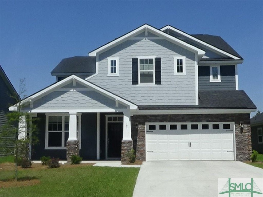 Front View/Tandum Garage