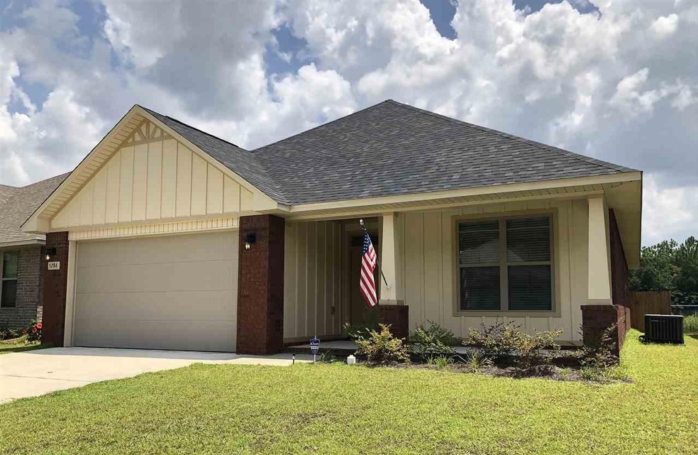 2018 Craftsman style home with covered front porch
