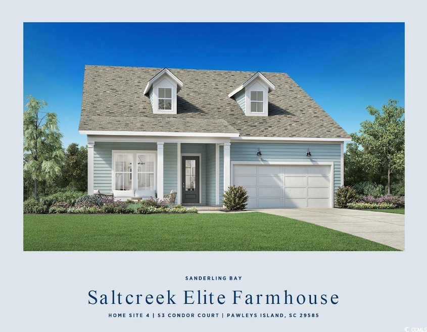 View of front facade with a front lawn, a porch, a