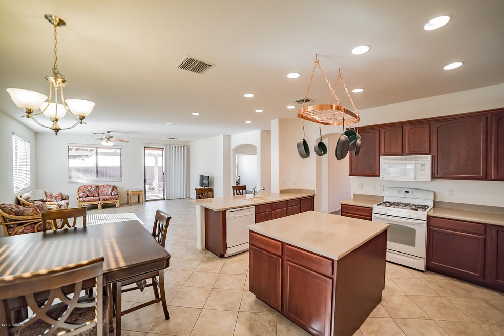 kitchen w/cherry cabs