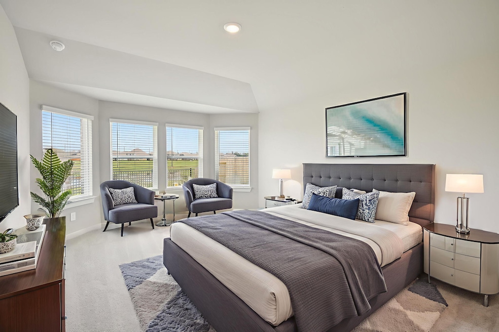 Photo is not of the actual home, but is an inspirational photo of builder’s model home and may depict options, furnishings, and/or decorator features that are not included