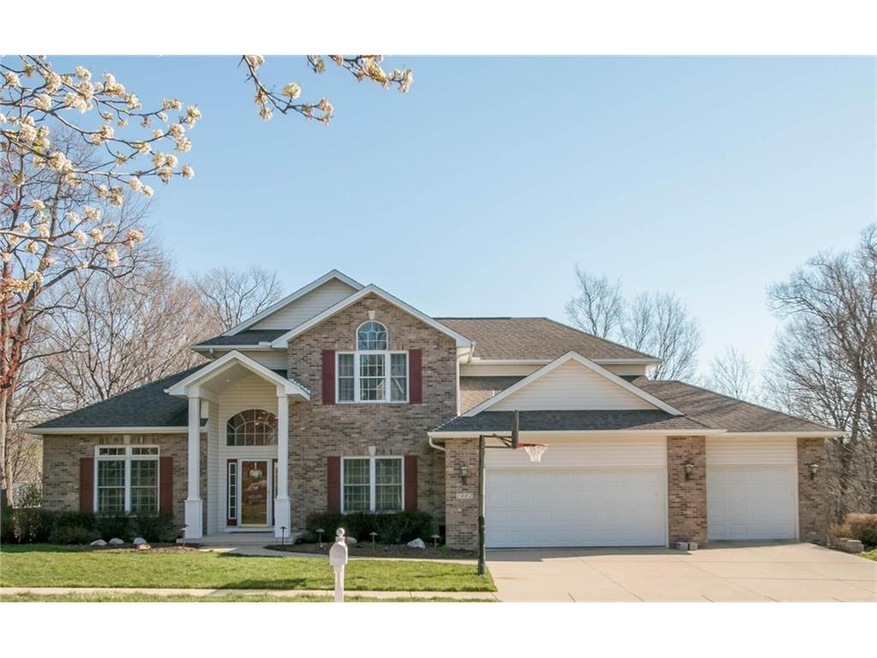 Front view of exterior, brick & lifetime vinyl fac
