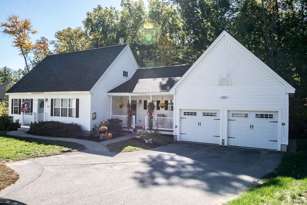 Farmers porch and 2 car attached garage
