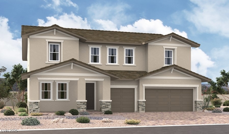 Paxton Plan ~ Elevation B ~ Rendering