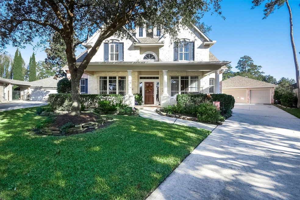 16010 Gray Trail Ct in sought-after Lakewood Grove!  Large cul-de-sac lot on Gray Trail Ct. just off Gray Forest, with no through traffic.  Stone accents, shutters, beautiful elevation...a wonderful place to call home.