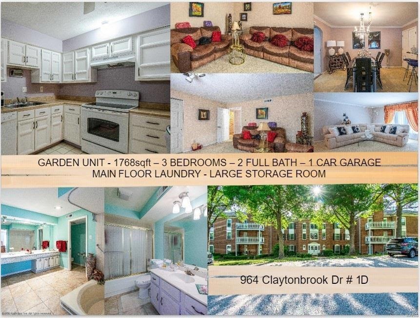 WELCOME TO - 964 CLAYTONBROOK Dr #1D
