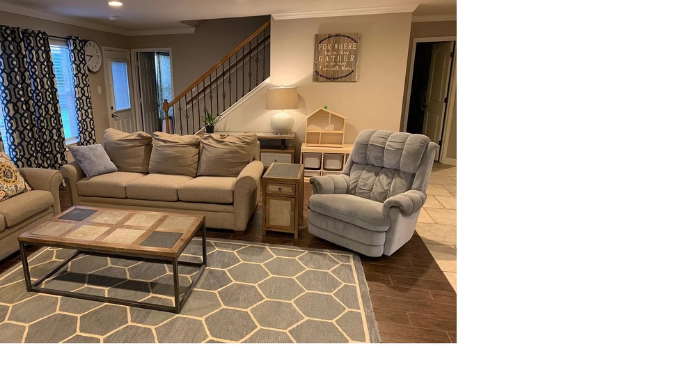 Spacious living area