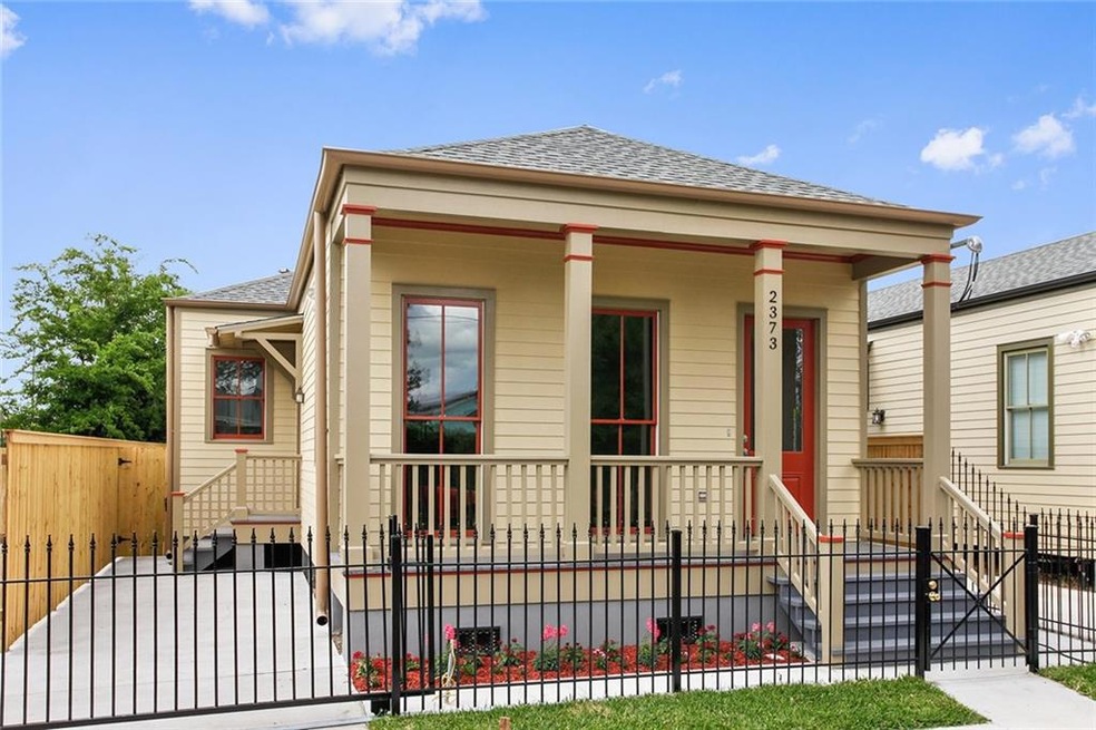 Exterior front. Gated off street parking and conve