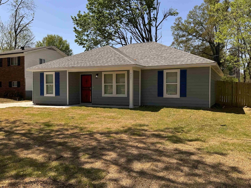 View of front of property featuring roof with shingles