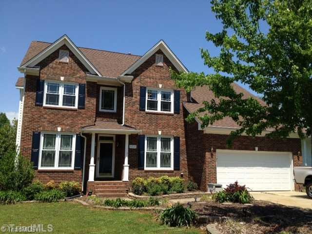 Exterior Front. Enjoy the privacy of this home, located on a cul de sac. Sitting on over a half acre of property overlooking a community pond.