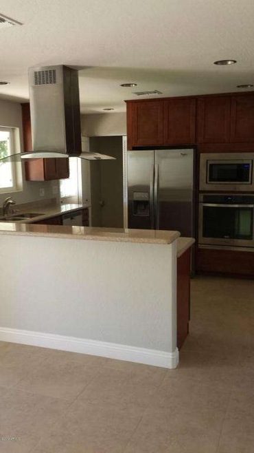 kitchen view from family room
