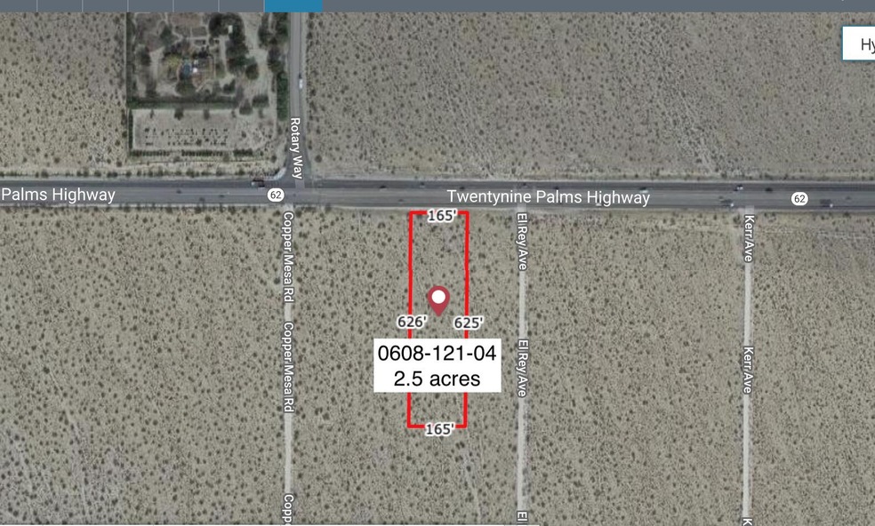 2.36 Acres Hwy 62 E of Copper Mesa Rd, Joshua Tree, CA 92252 - photo 1