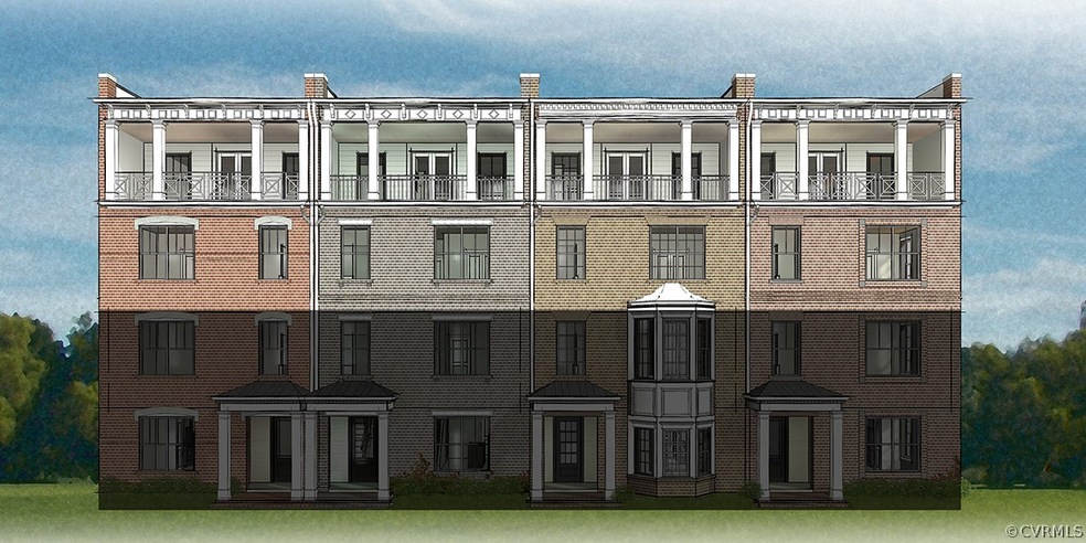 Rendering of McKinney 2 level condo in GreenGate .