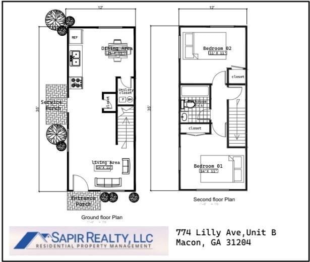 774 Lilly Ave unit B, Macon, GA 31204 - photo 1