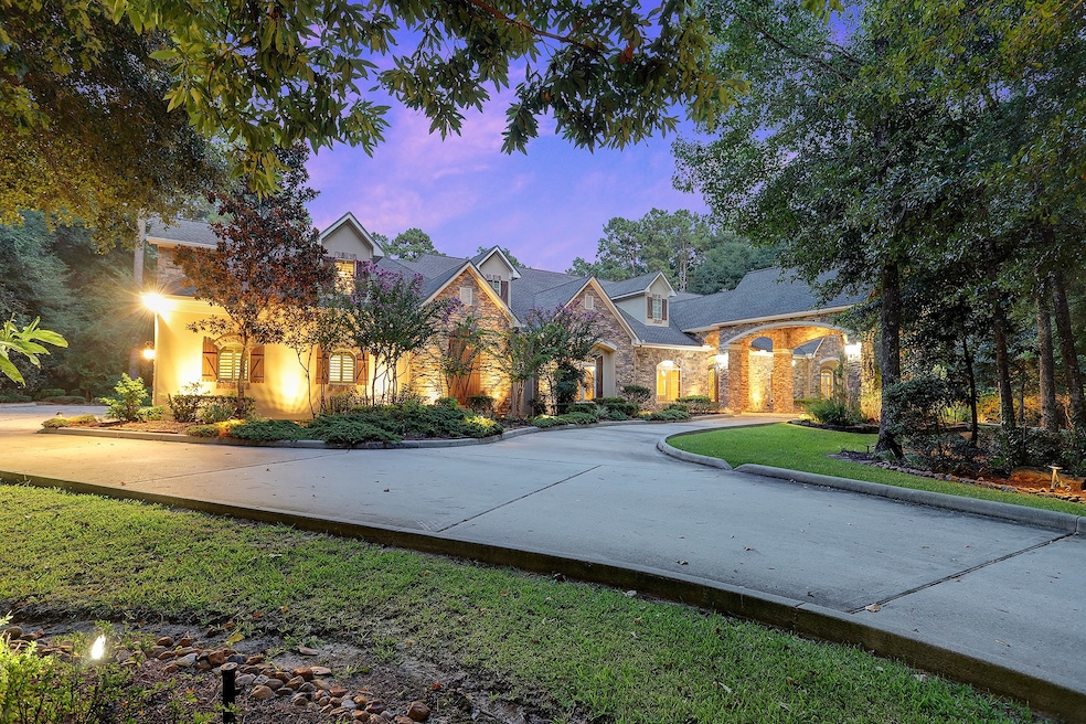 Elegant evening view