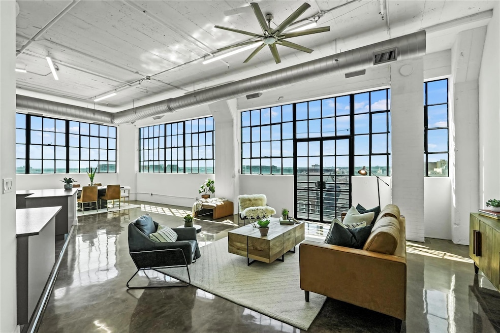 Lobby with visible vents