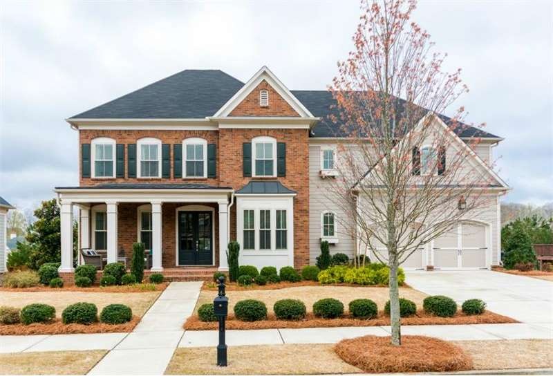 Beautiful exterior with large front porch
