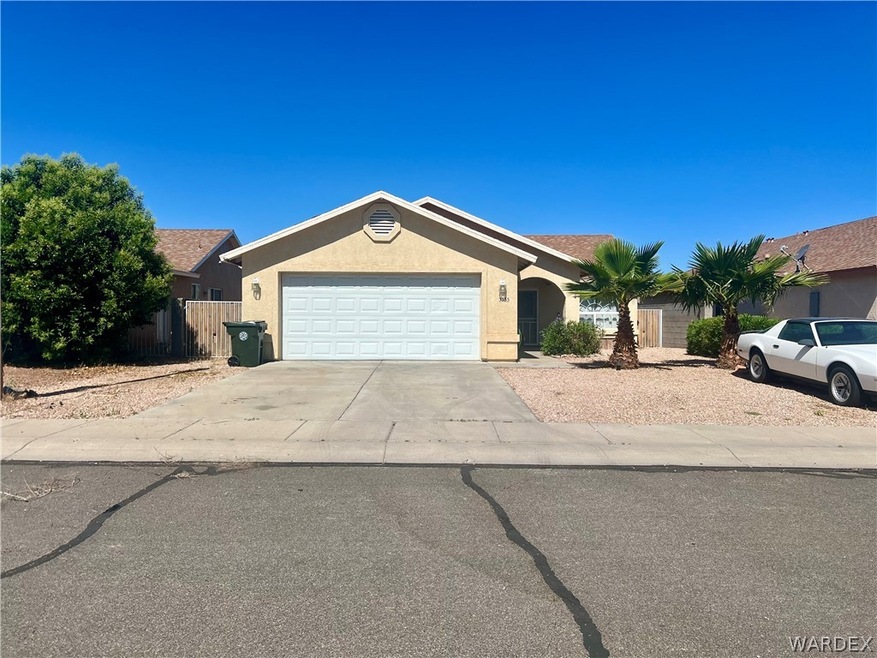 Ranch-style home with a garage