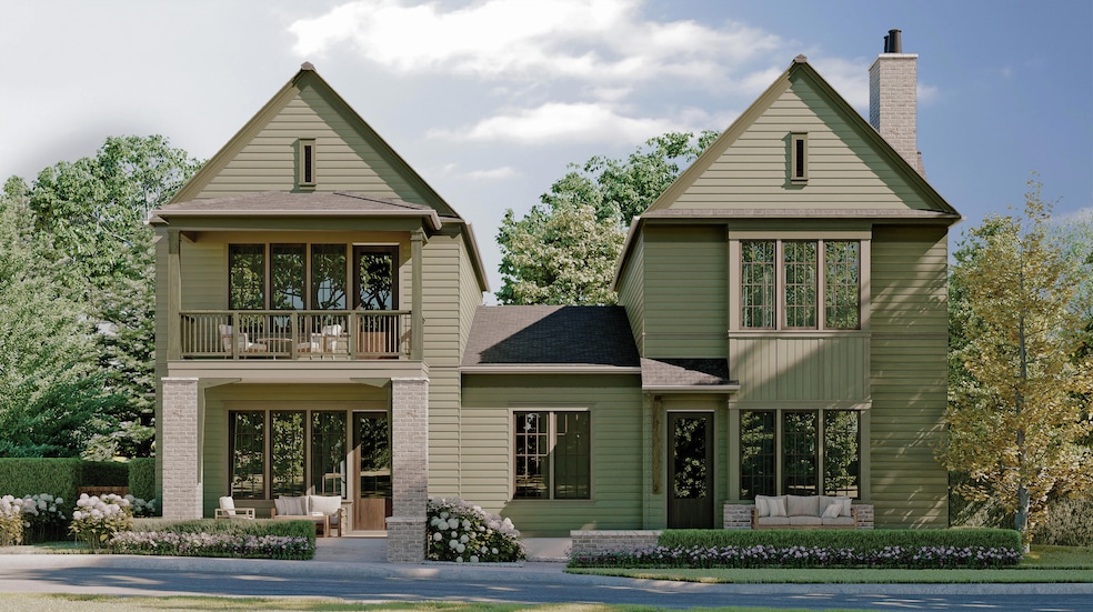 Manor Home Front Rendering