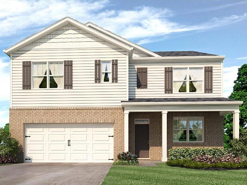 Hayden front exterior rendering