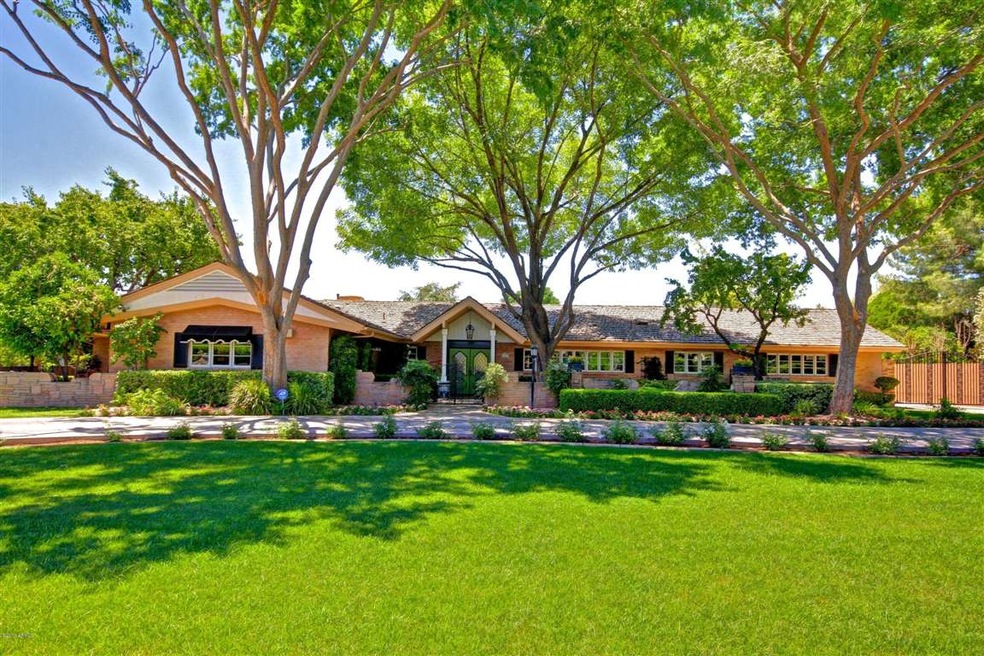 Front of the home