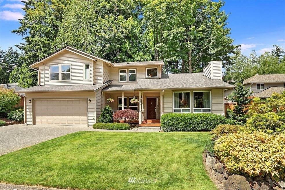 Front of home with a beautiful front porch