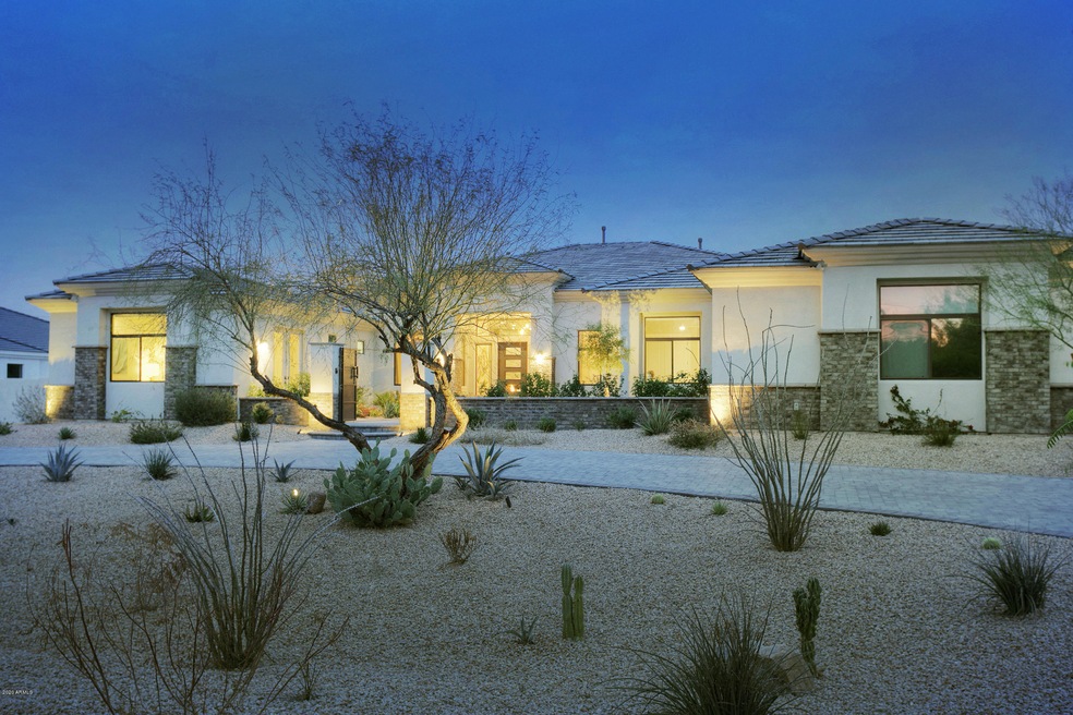 Front View Twilight