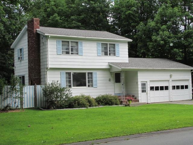 Front exterior with fencing
