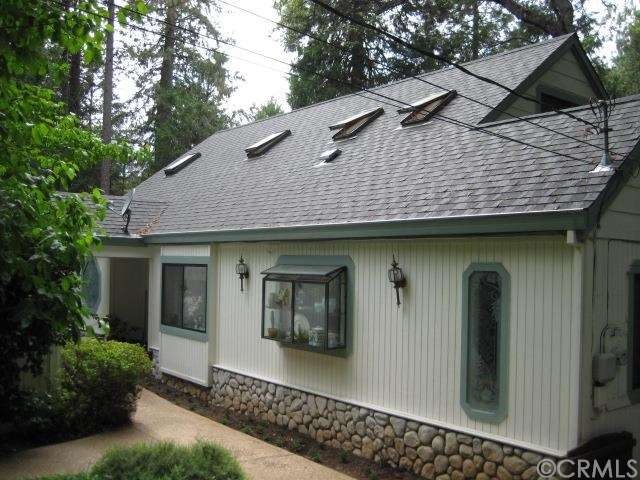 Entry to the home.  Covered walkway from garage to