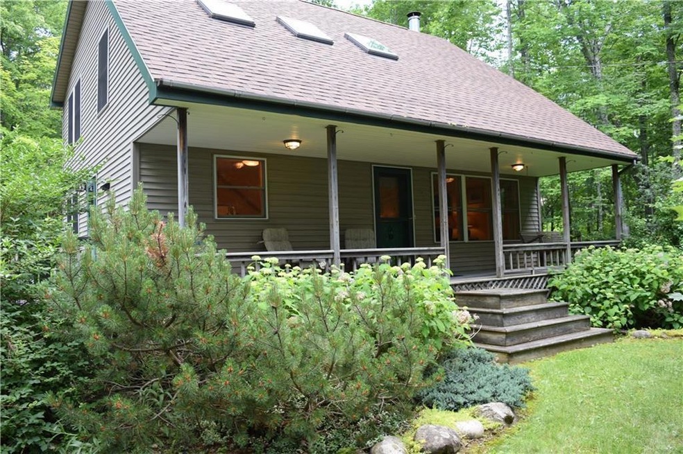 Large front porch fit for summer day...