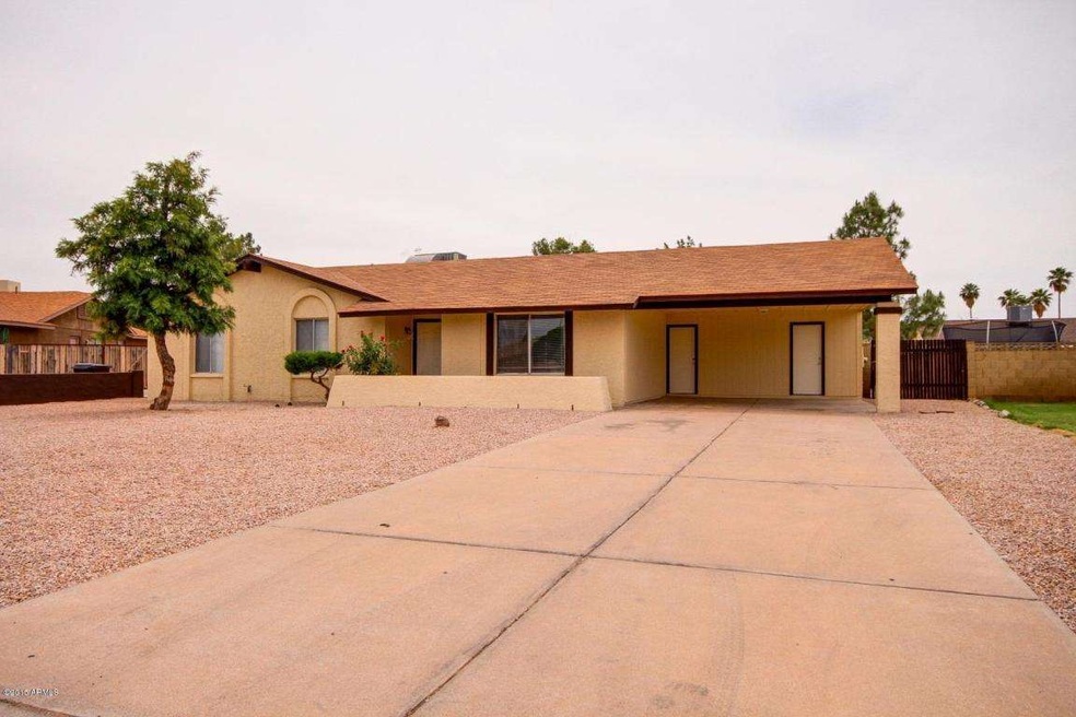 front of home