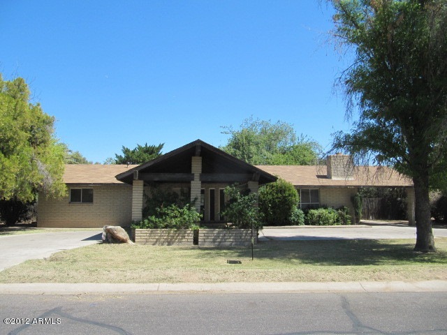 front of home