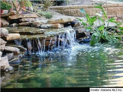 Believe it or not THIS waterfall is in the backyar