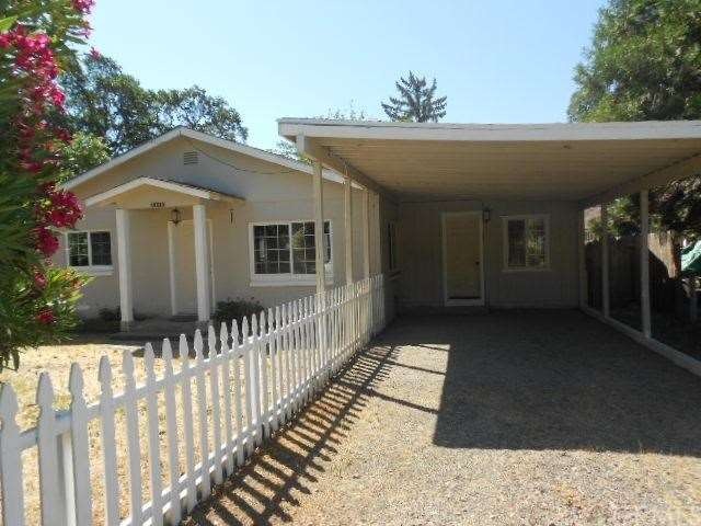 front with carport