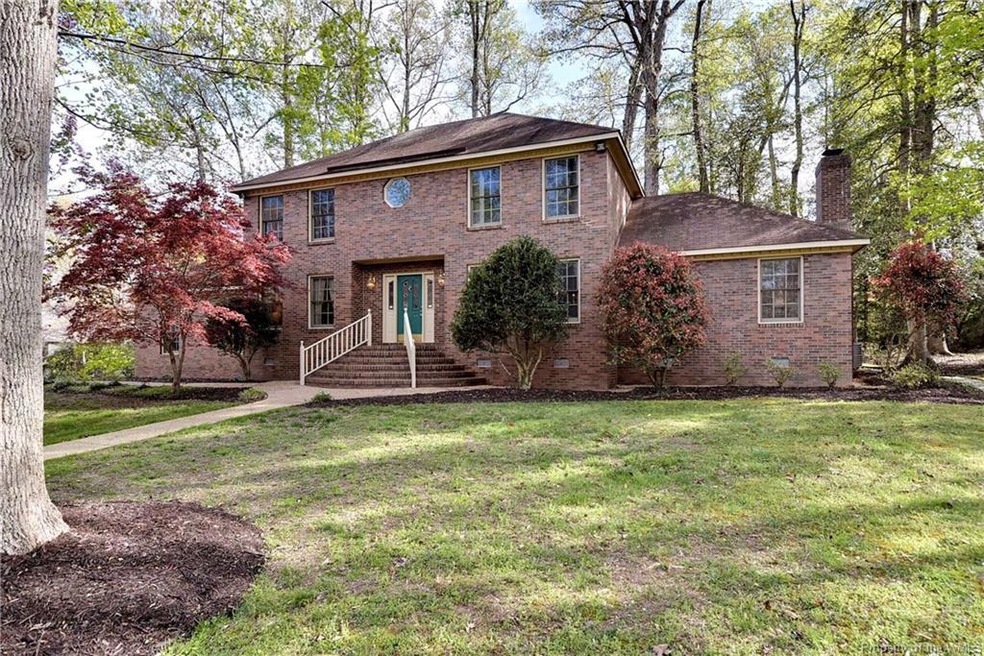 All brick , located on cul de sac.