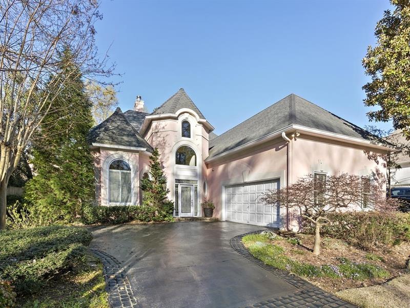 Quiet subdivision with gorgeous wooded entrance