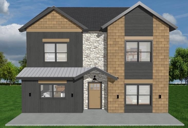 Architectural rendering.  Developer reserves the r