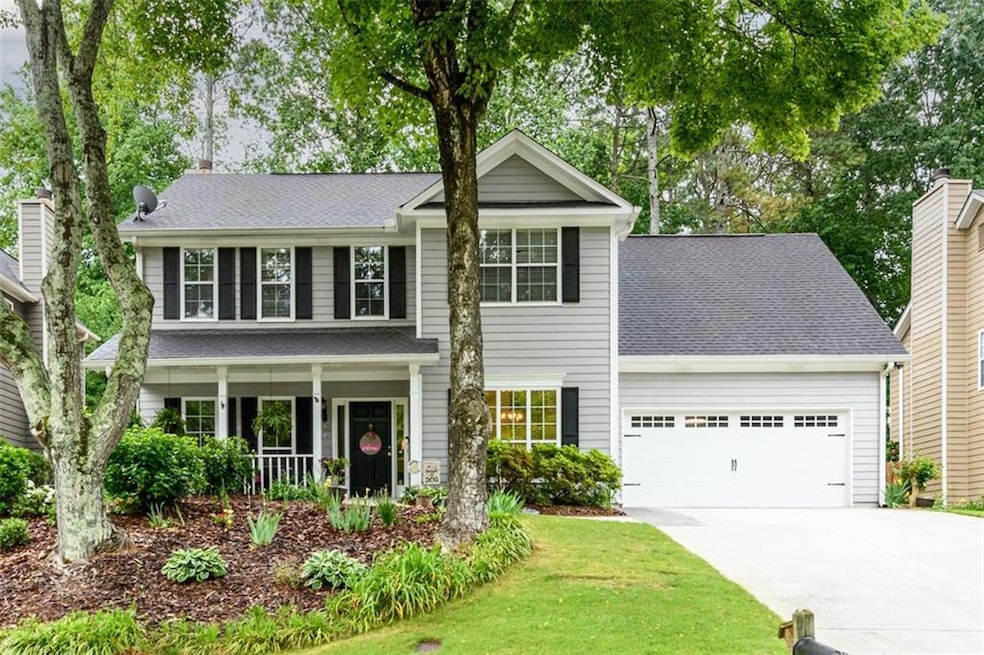 2 story with Rocking Chair Front Porch
