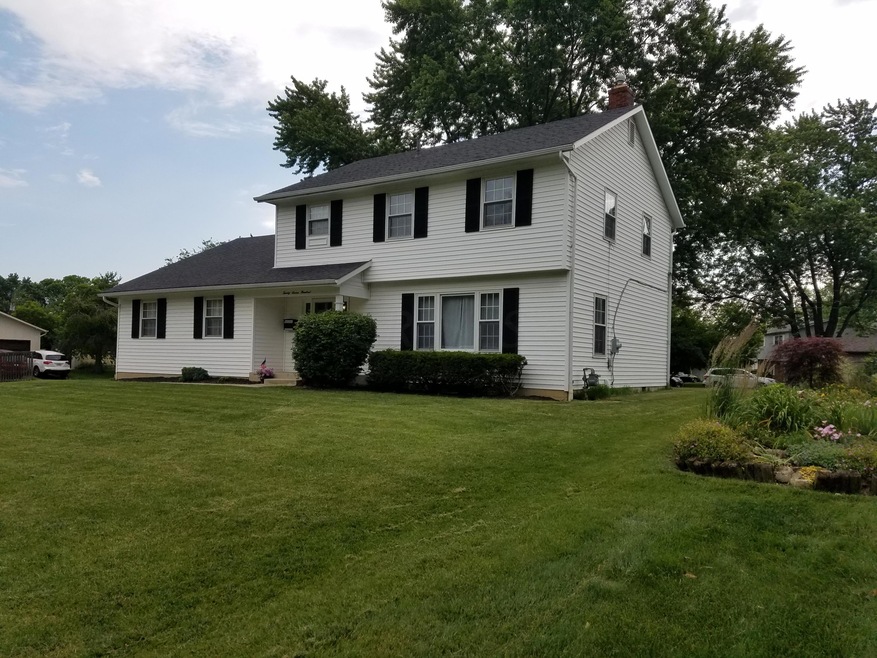 Large front yard