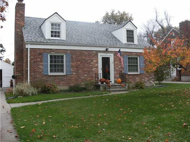 Exterior Front Charming brick cape with detached g