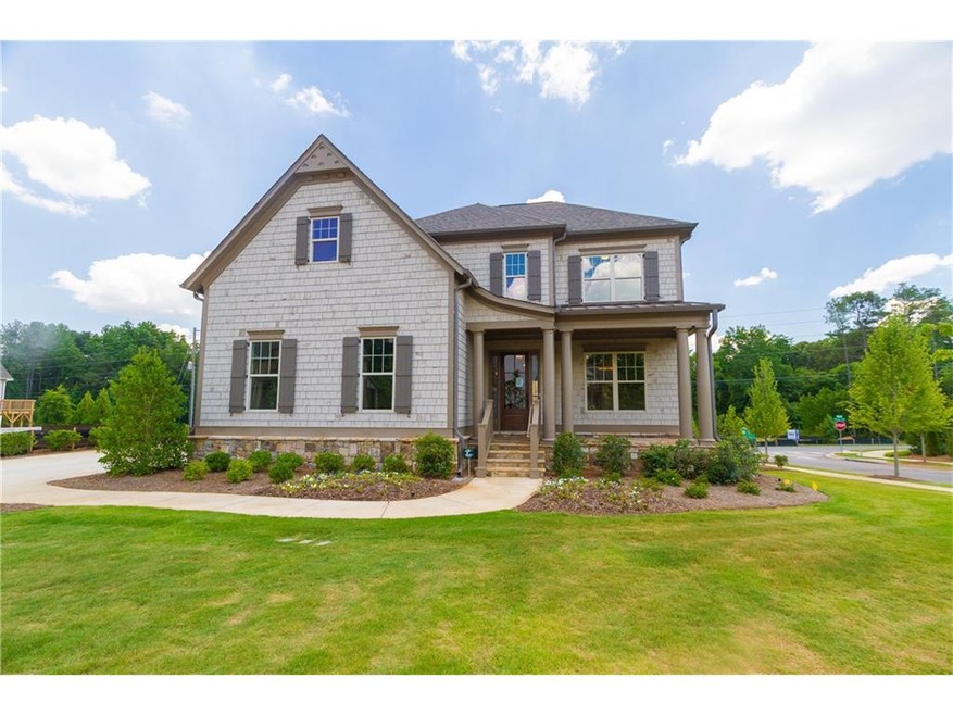 This front porch begs for rocking chairs and ice t
