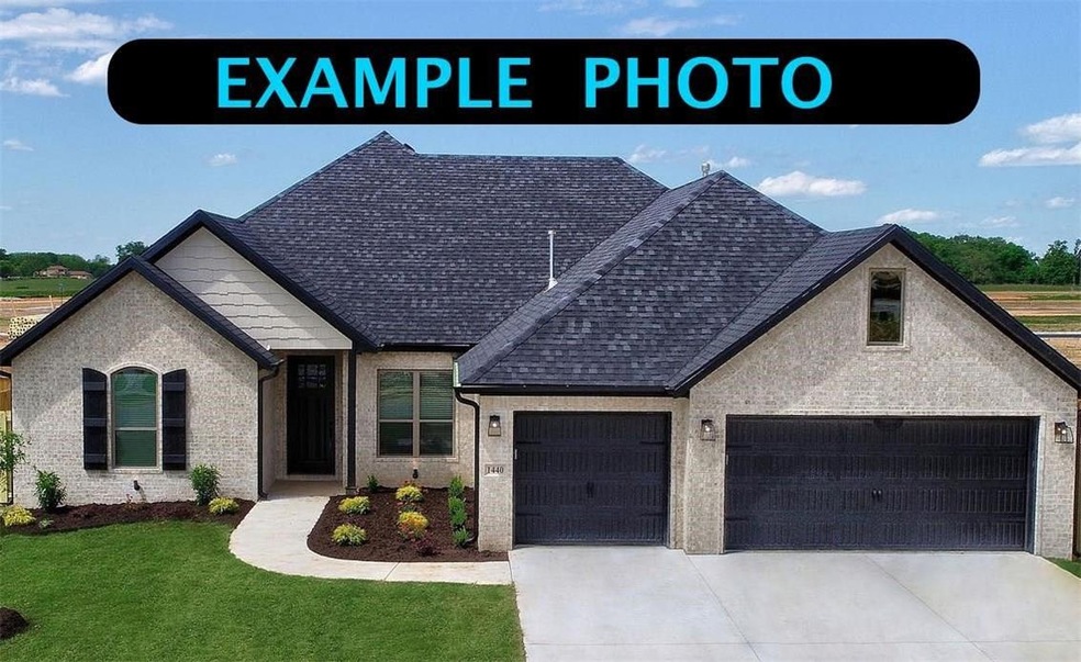 Photos are pictures of a previous home built, home