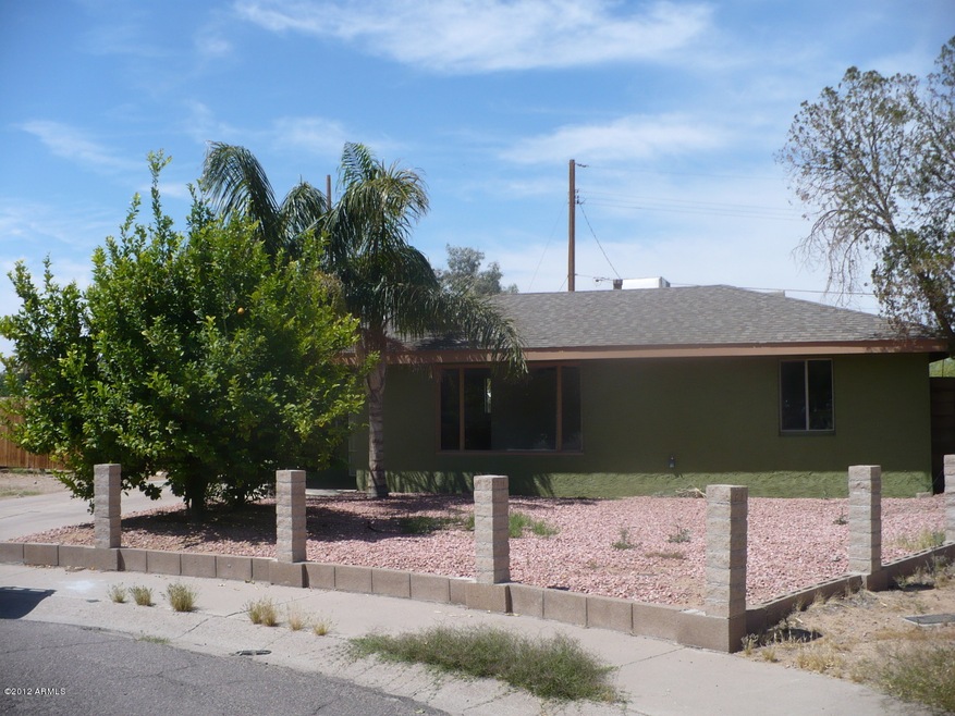 Front of home