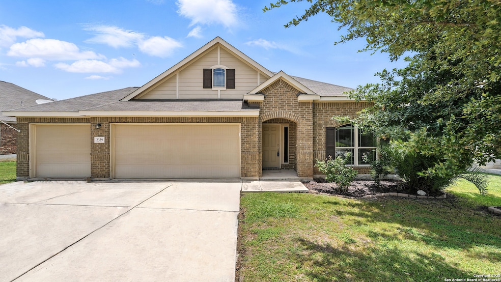 The driveway was enhanced in this photo.  