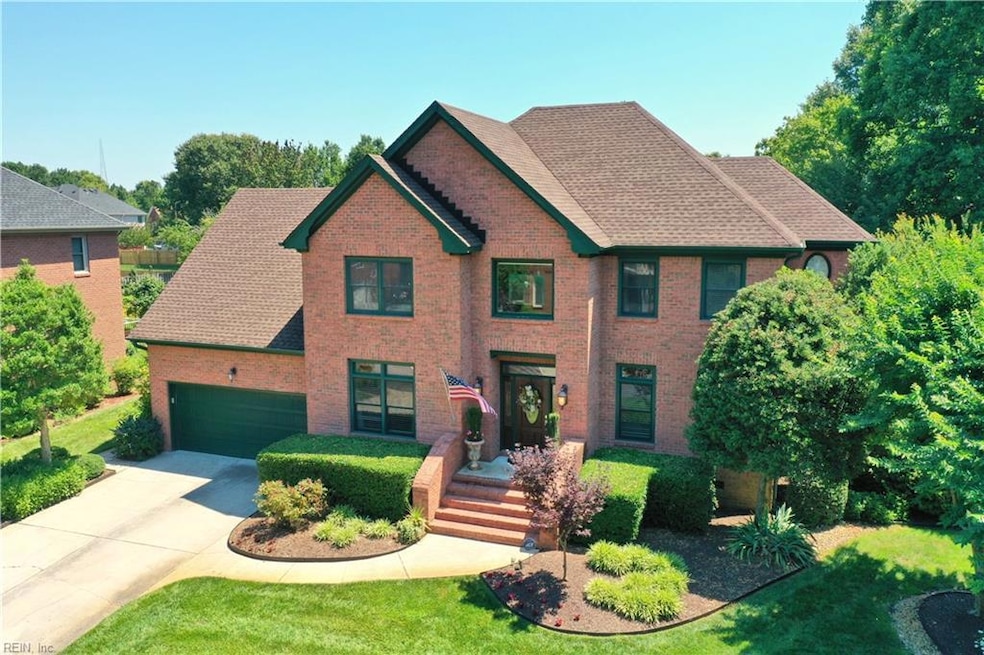 All Brick with gorgeous landscaping