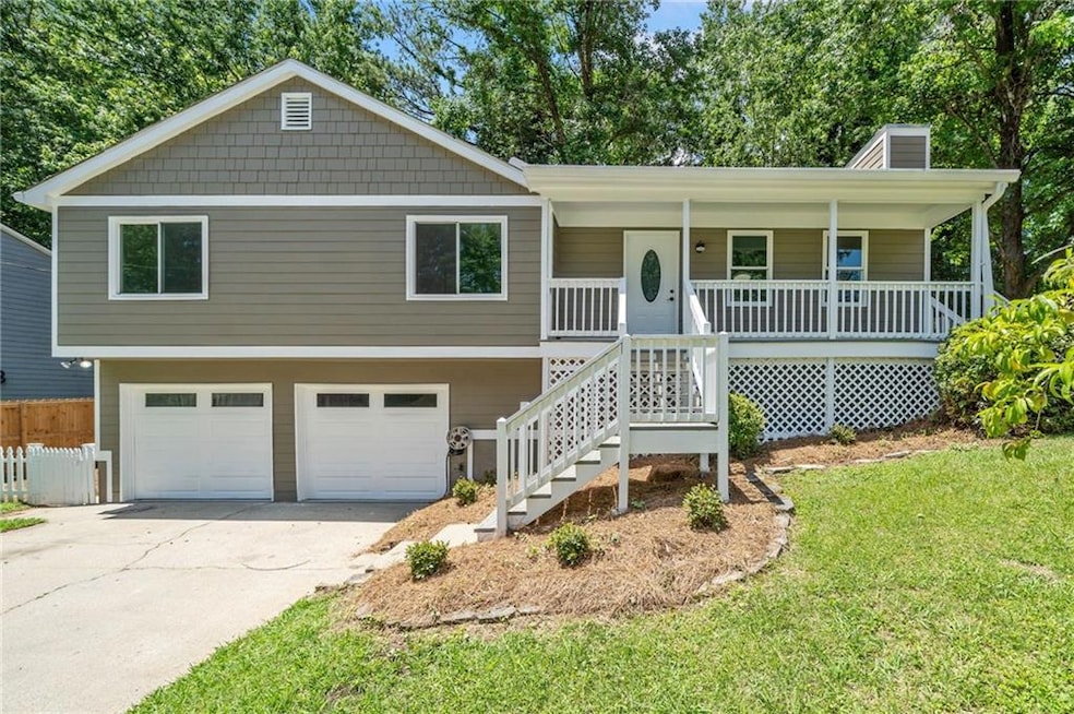 Renovated raised ranch located just mins from downtown Kennesaw and KSU
