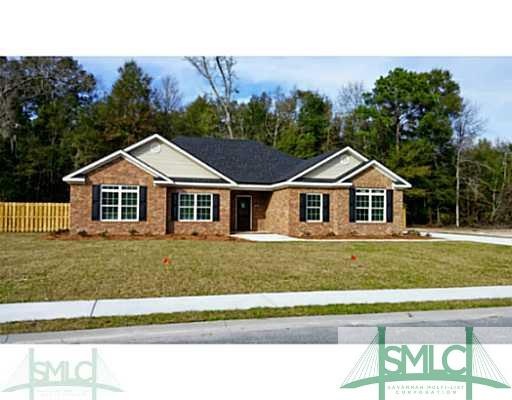 Exterior Front. Brand new all brick home in Cobble